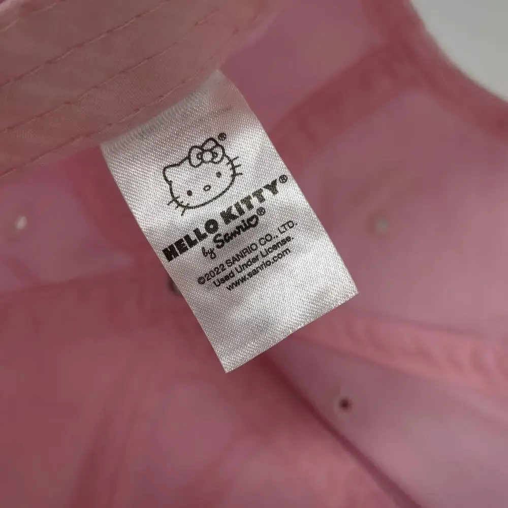 Sanrio Hello Kitty Strawberry Milk Pink Baseball Cap One Size Embroidered Hat